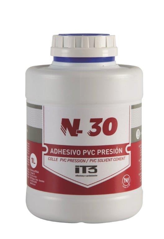 Colle N30 PVC pression formule thixotropique pot plastique a